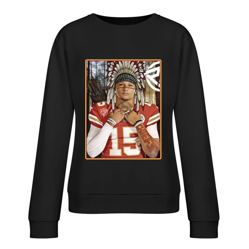 Football - Kansas City Chiefs - Patrick Mahomes - THE CHIEF CHIEF Female Pullover Sweatshirt