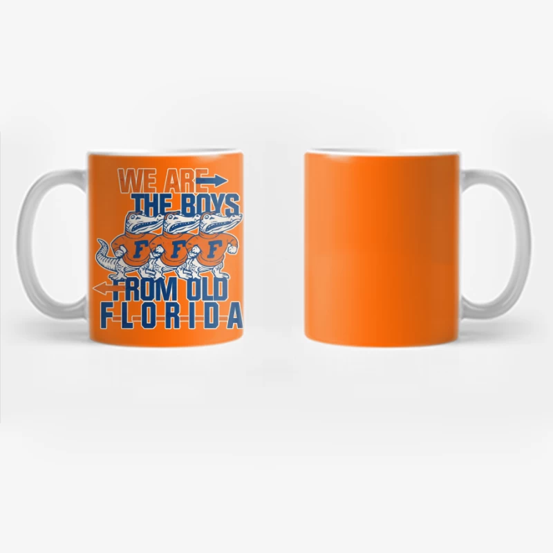 Vintage College Sports - Florida Gators "WE ARE THE BOYS" Coffee Mug