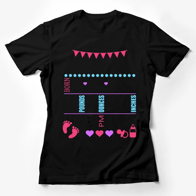 Design de naissance pour bébé Femme T-Shirt
