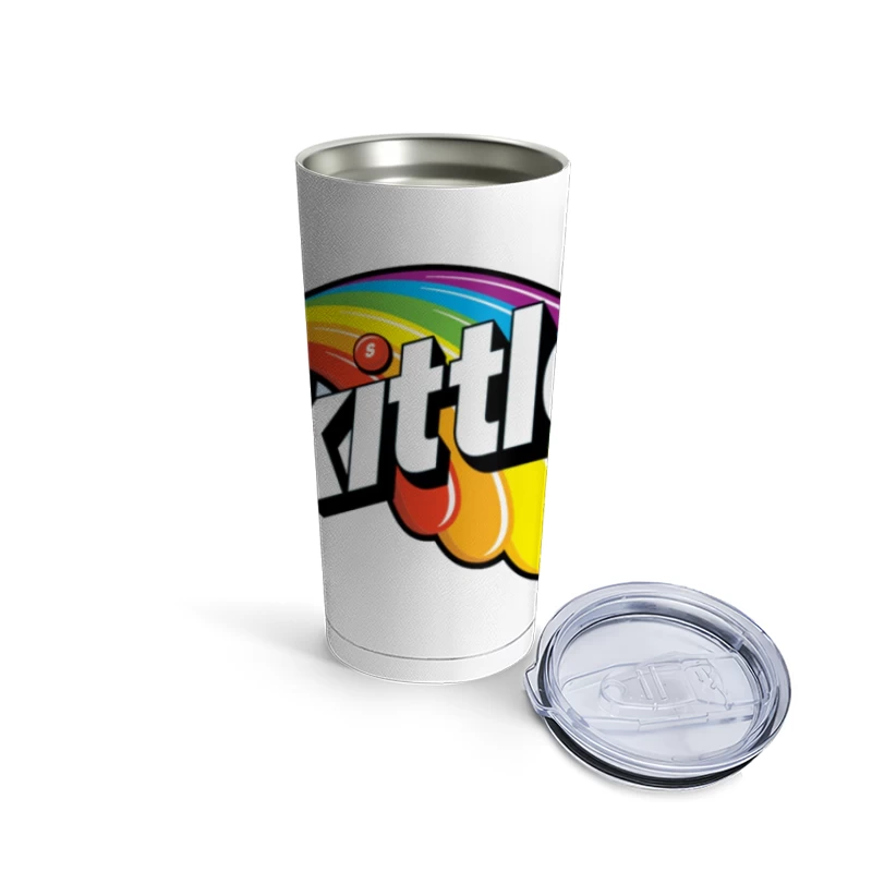 Skittles Logo Travel Mug