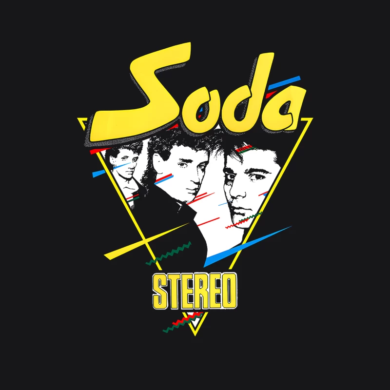 Soda Stereo Retro Male Pullover Hoodie