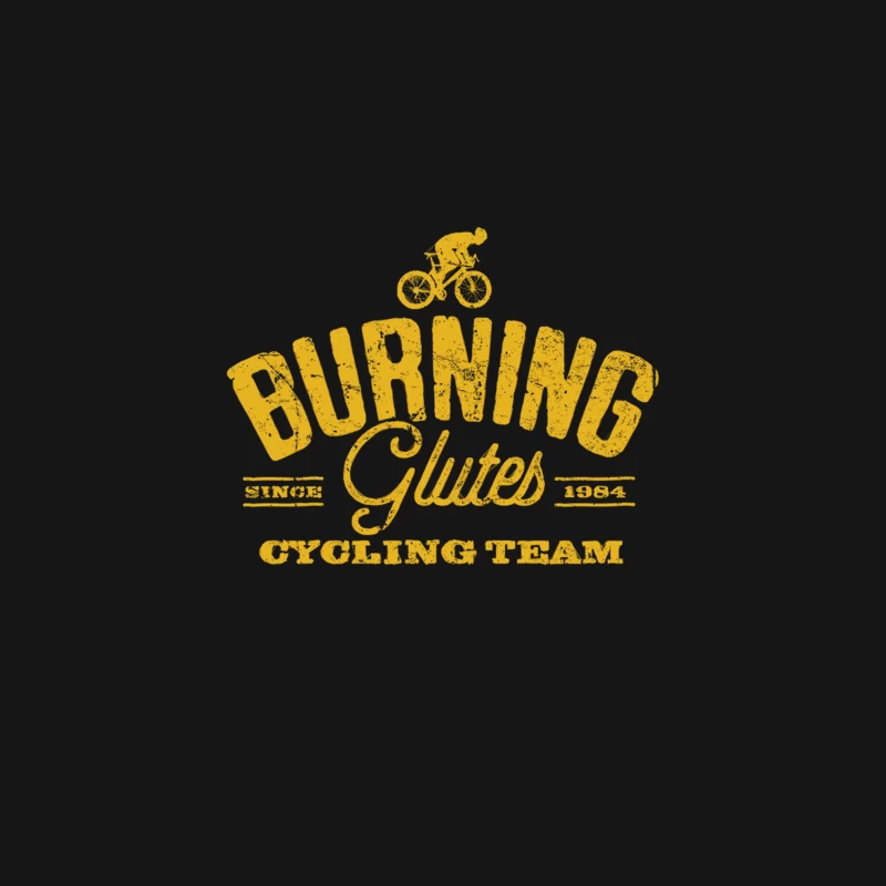 Burning Glutes Cycling Team Desk Mat