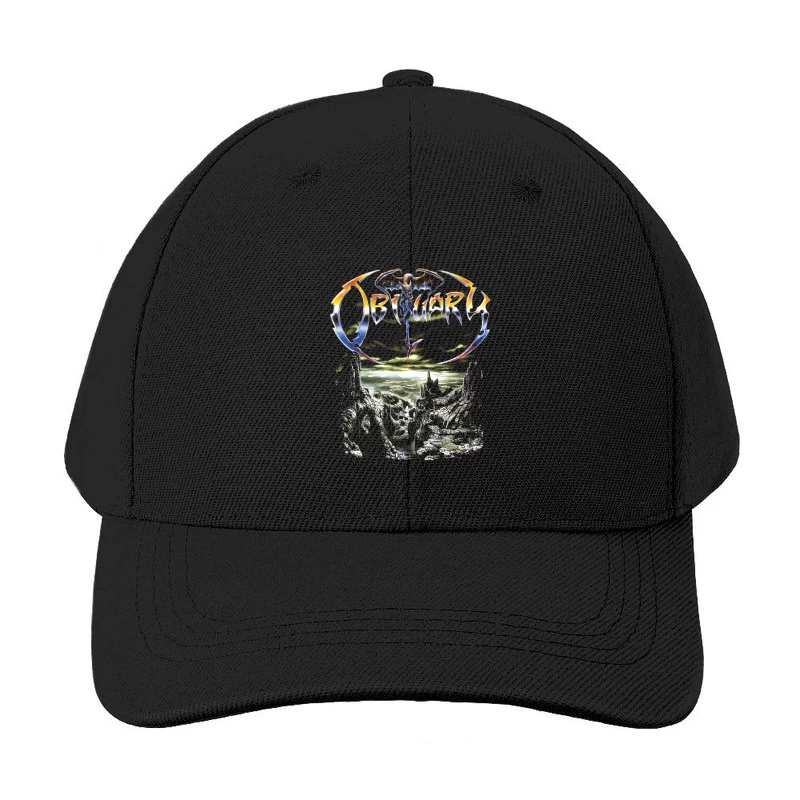 Obituary The End Complete Baseball Cap