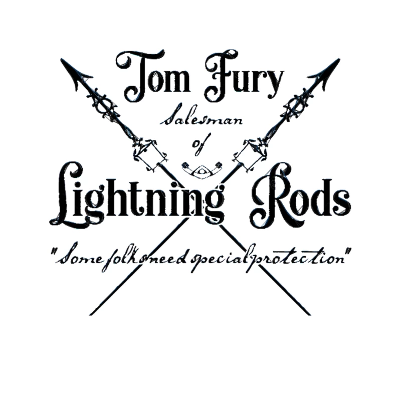 Tom Fury of the Lightning Rods Tapestry