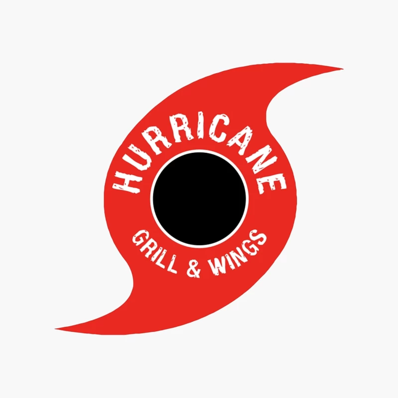 Hurricane Grill & Wings Restaurant Logo Design Cotton Tote Bag