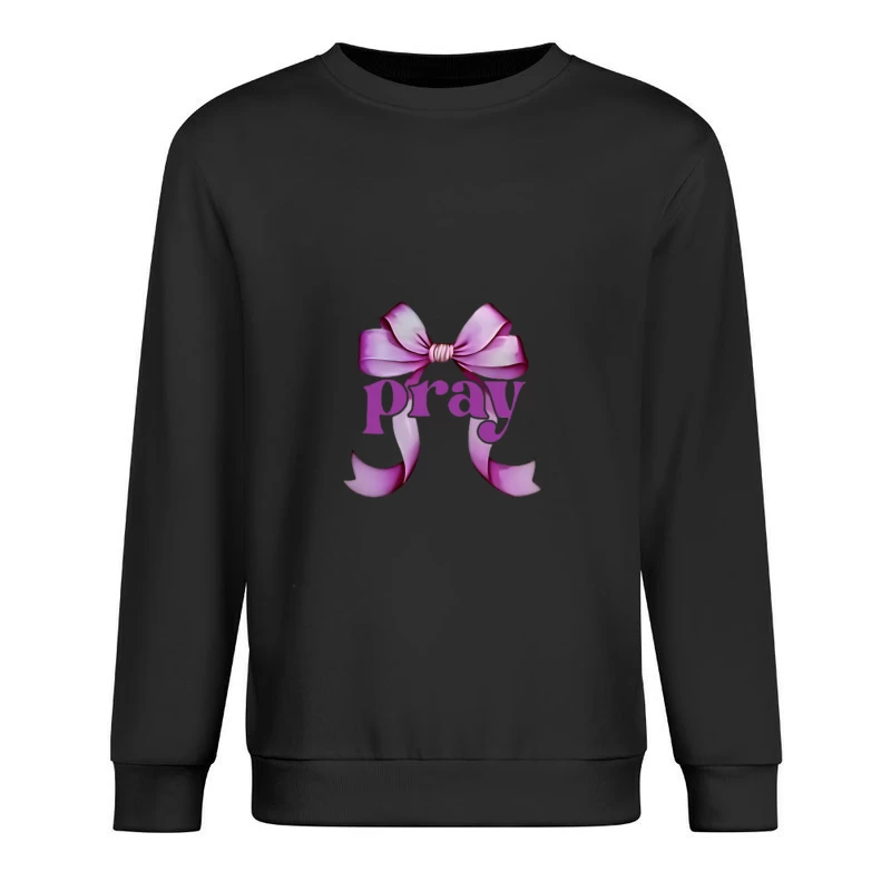 Design de nœud de prière rose Homme Sweat-shirt à enfiler