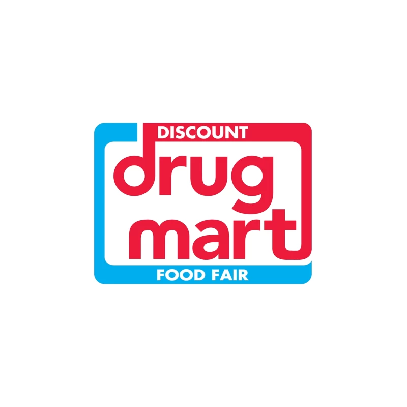 Discount Drug Mart Food Fair Vintage Retail Logo Travel Mug