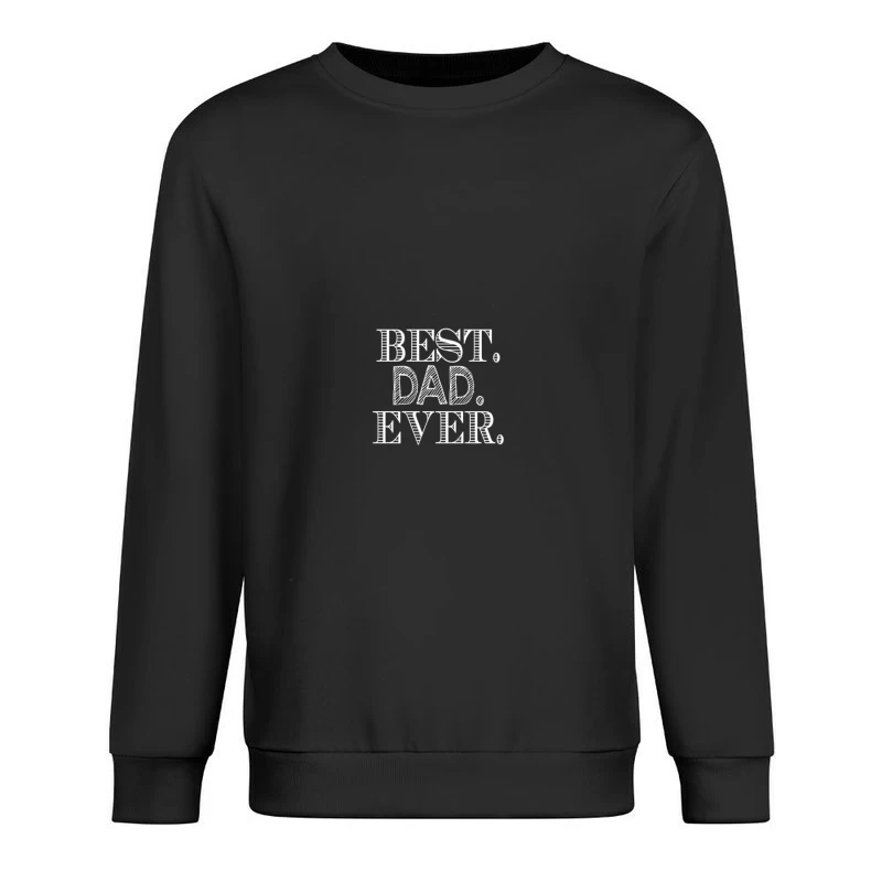 Meilleur Papa au Monde Homme Sweat-shirt à enfiler