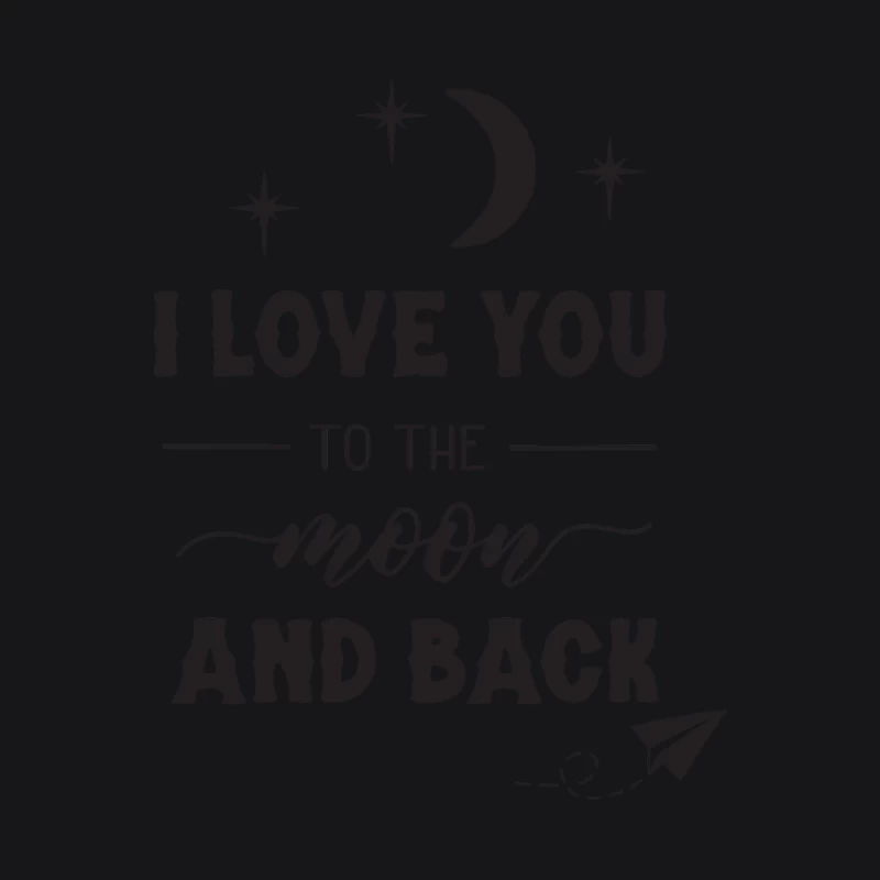 Amour jusqu'à la lune et retour Homme Sweat à capuche