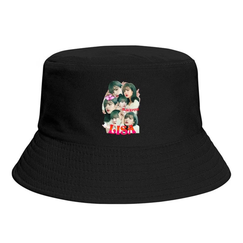 BLACKPINK Lisa - K-pop Icon in Fashion and Music Bucket Hat