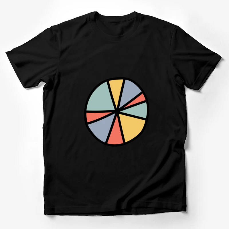 Diagramme de pente coloré Homme T-Shirt