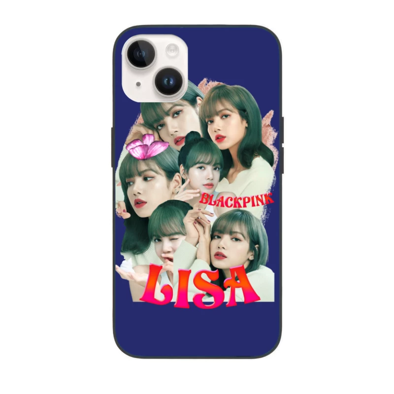 BLACKPINK Lisa - K-pop Icon in Fashion and Music iPhone Case