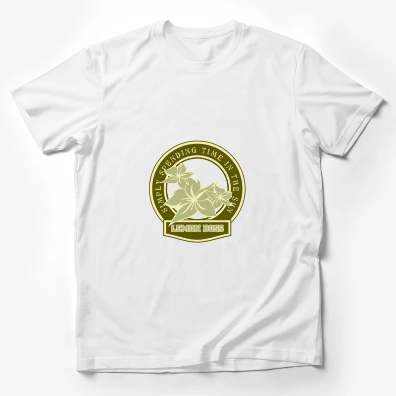 Logo Citron Boss - Soleil et Nature Homme T-Shirt