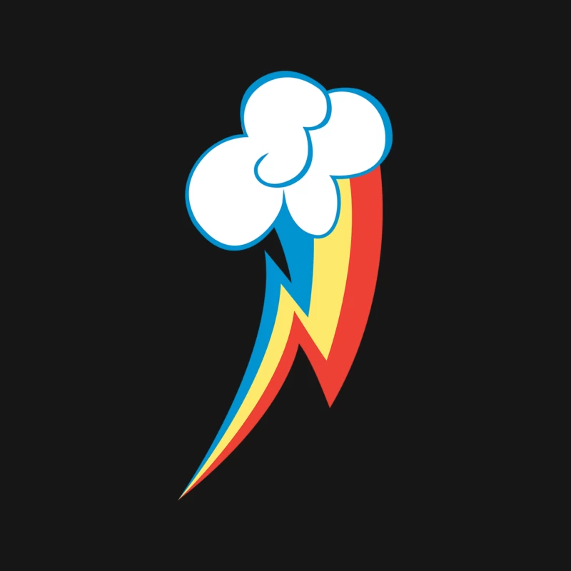 Rainbow Dash Cutie Mouse Pad
