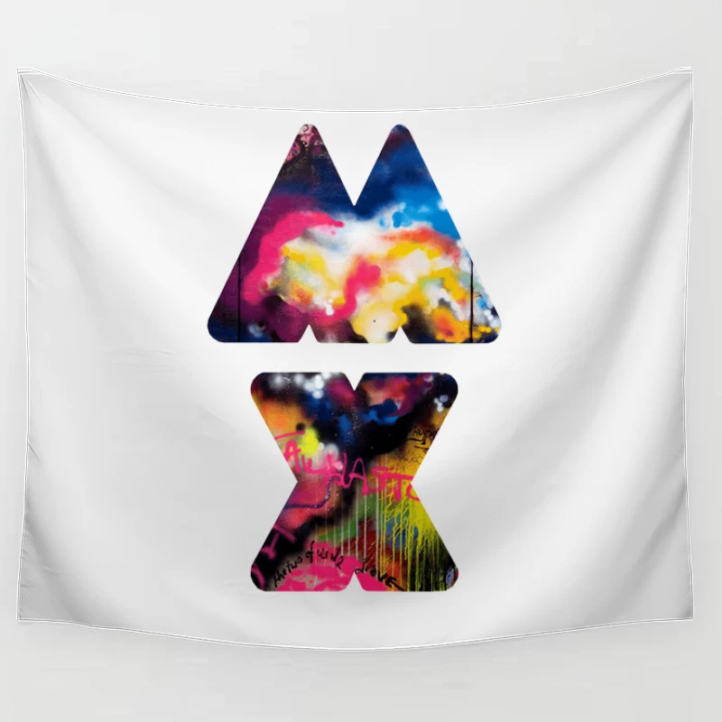 Coldplay MX Logo Tapestry