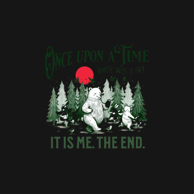 Ein Märchen mit Bären und Wäldern Herren T-Shirt