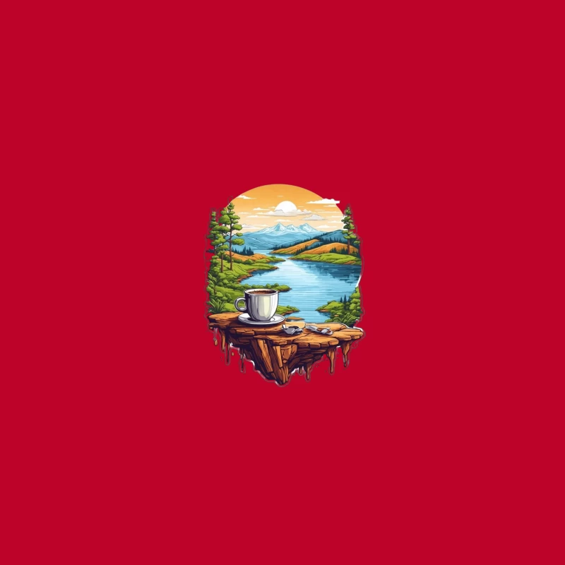 Scenic Coffee Landscape Coffee Mug