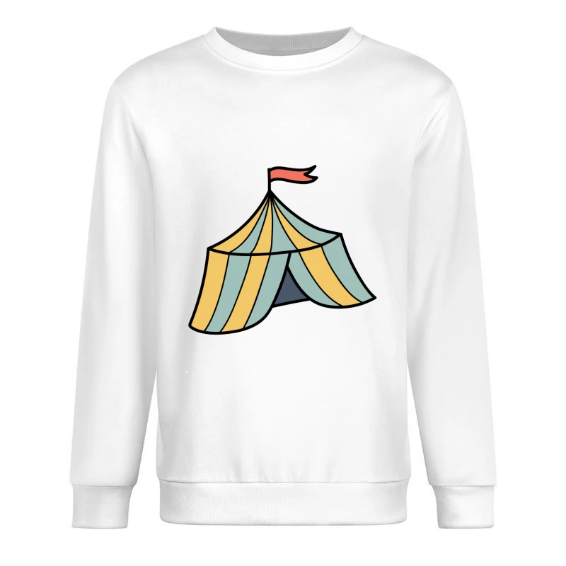 Chapiteau de cirque coloré Homme Sweat-shirt à enfiler