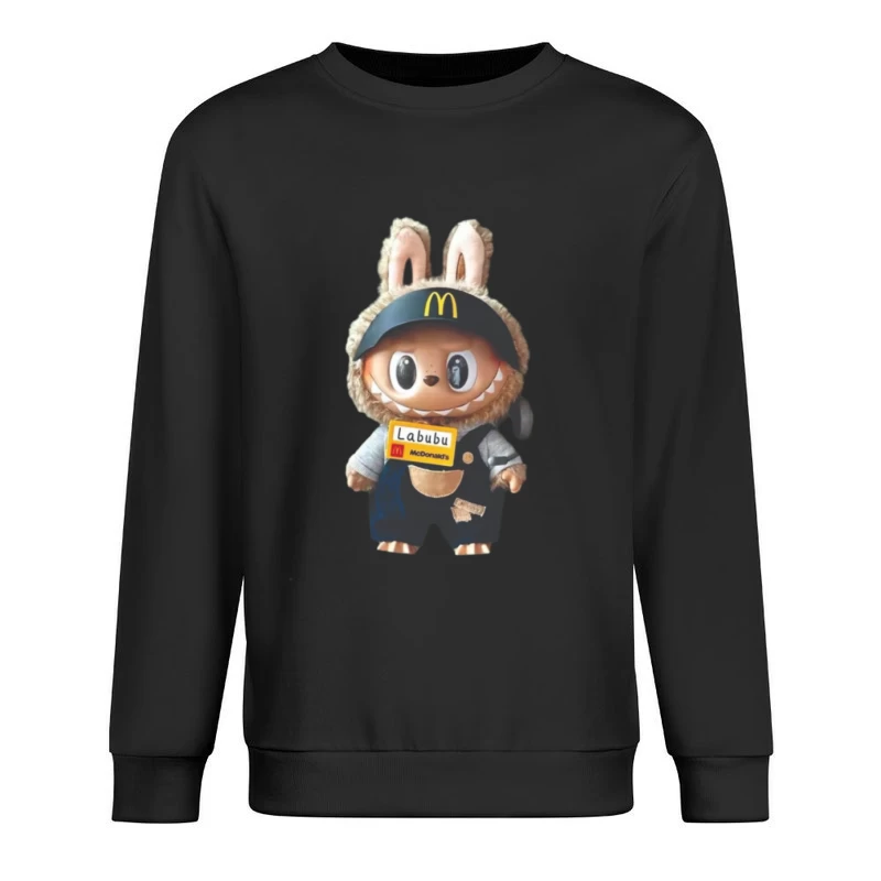 Labubu McDonalds Spielzeugfigur Herren Pullover Sweatshirt