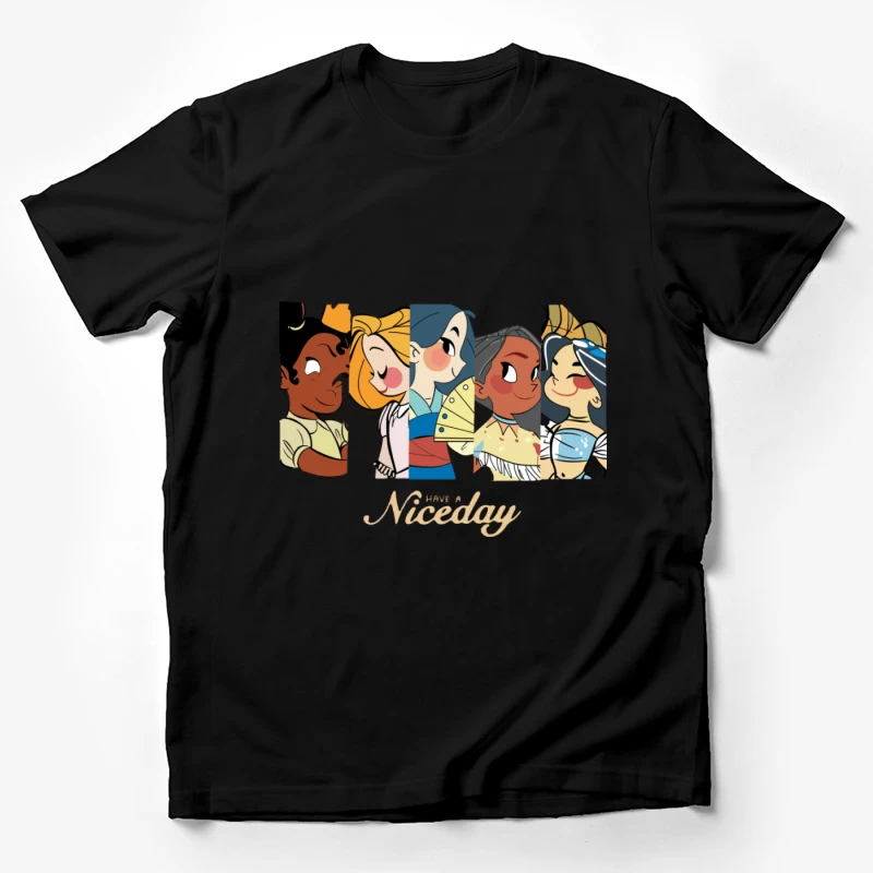 Prinzessinnenkunstwerk für einen schönen Tag Herren T-Shirt
