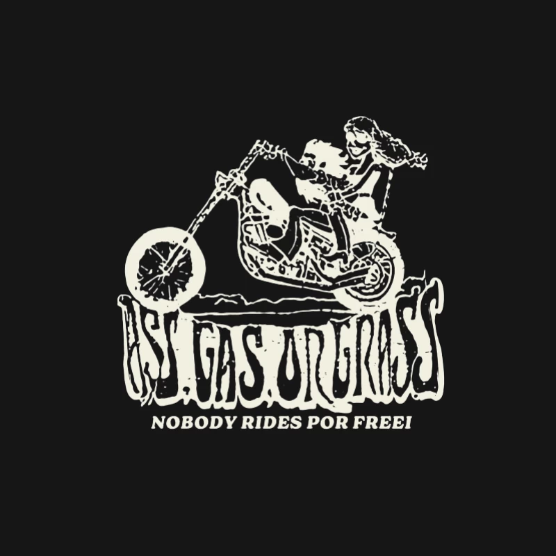 Graphique de Motard avec Slogan Femme Manches Longues T-Shirt