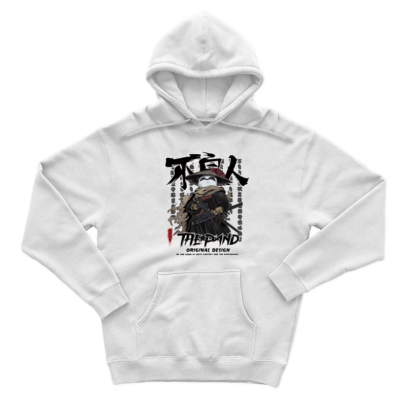 Panda Samurai Illustration Herren Pullover Hoodie