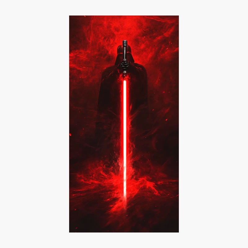 Dark Lord of the Sith: Darth Vader's Menacing Presence iPhone Case