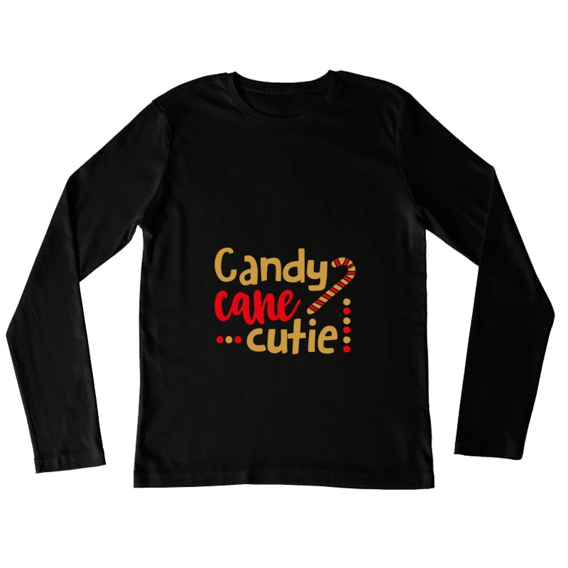 Design mignon de sucre d'orge Femme Manches Longues T-Shirt
