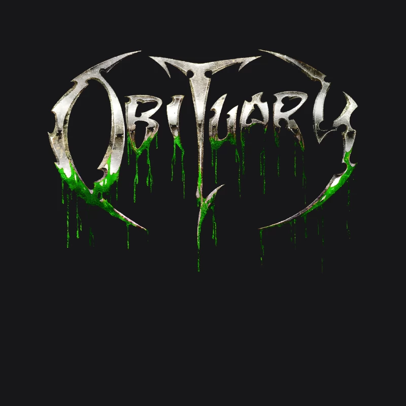 Obituary Slowly We Rot Logo Female Pullover Hoodie