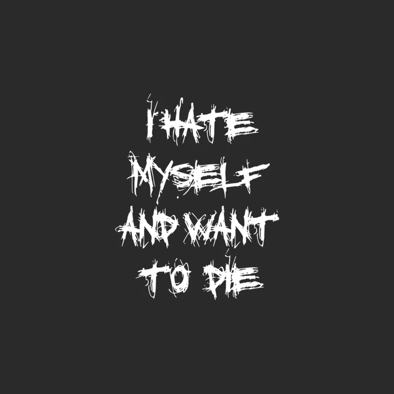 I Hate Myself And Want To Die Baseball Cap