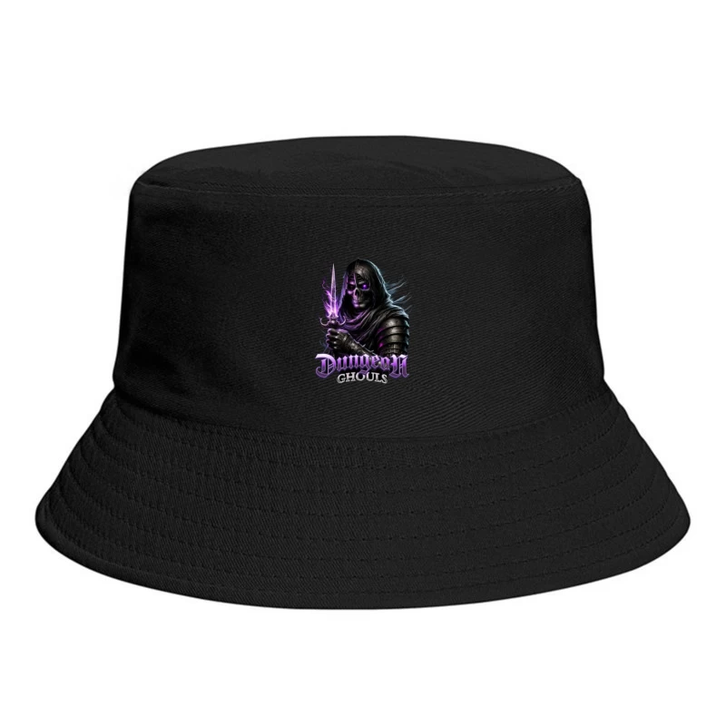 Ethereal Dark Knight with Purple Magic - Dungeon Ghouls Bucket Hat