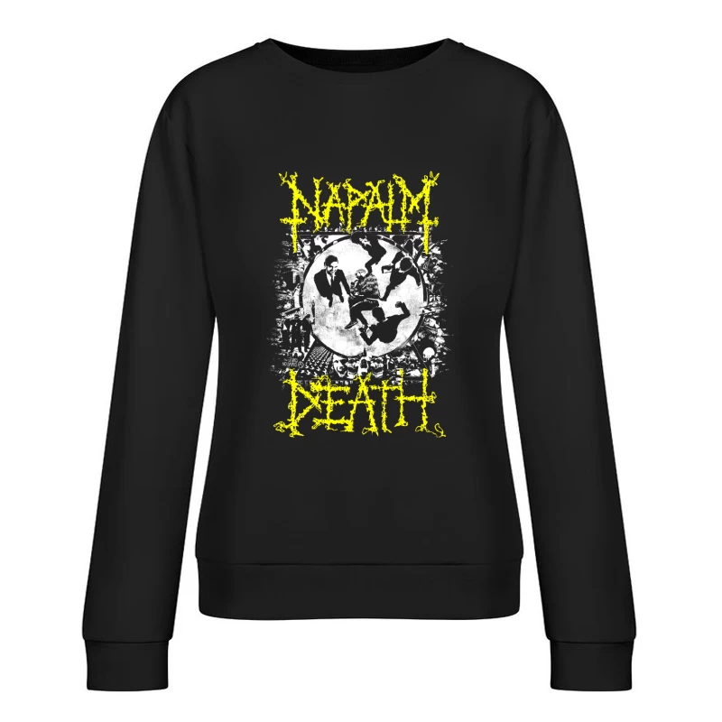 Napalm Death Utilitarian Female Pullover Sweatshirt