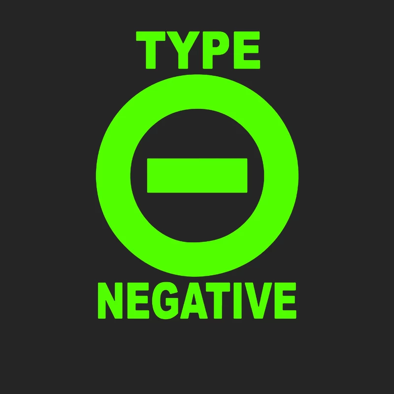 Type O Negative Logo Male Pullover Sweatshirt