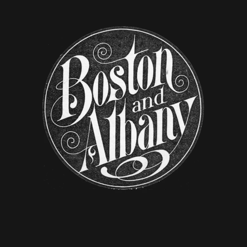 Boston and Albany Railroad Male T-Shirt
