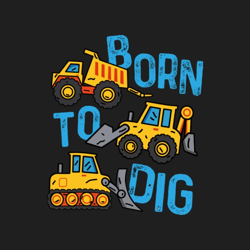 Baumaschinen Design für Kinder Herren Tanktops