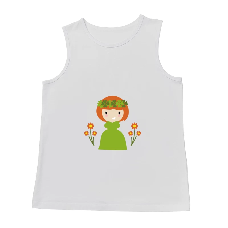Fée de la nature avec fleurs Homme Débardeur