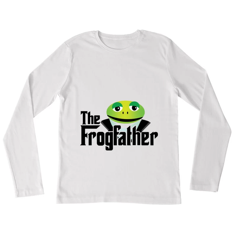 Parodie de Grenouille en Costume Femme Manches Longues T-Shirt