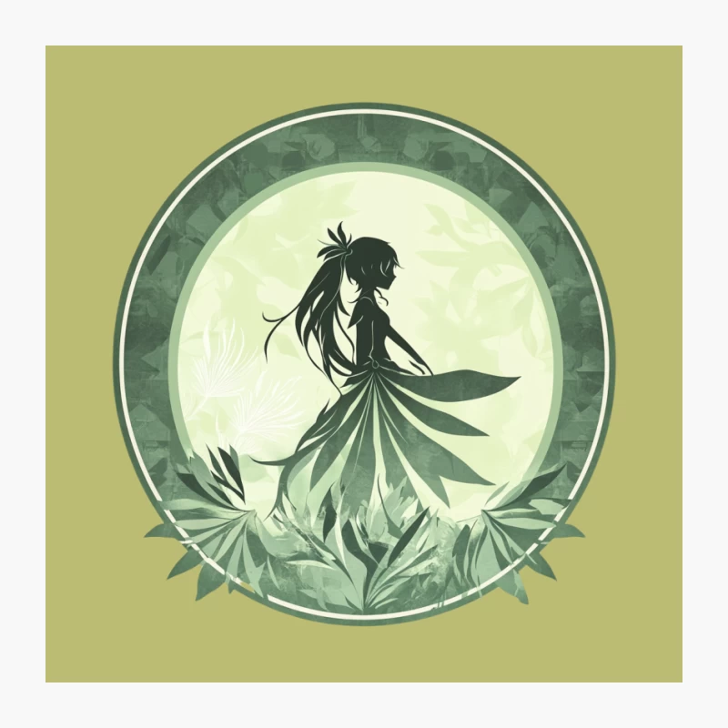 Original God: Nashida Silhouette Pin