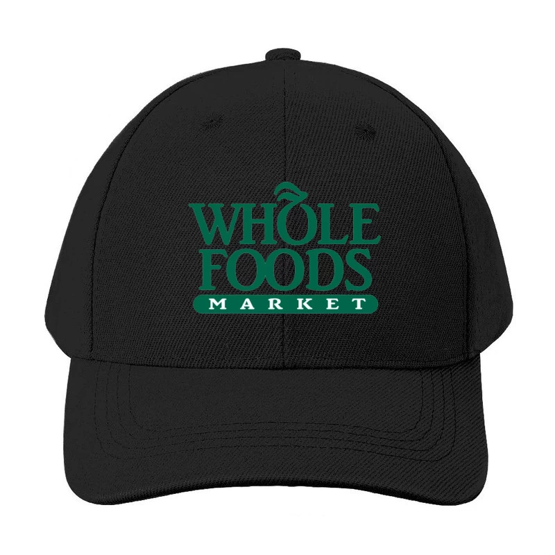 Whole Foods Market Green Corporate Logo Baseball Cap