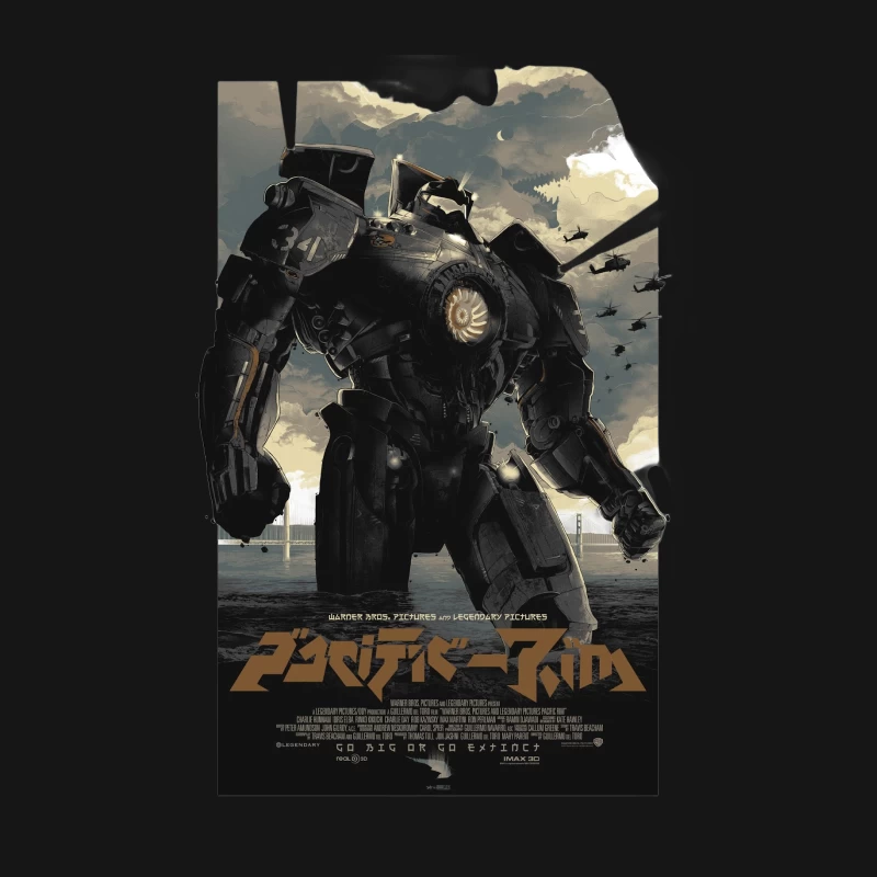 Pacific Rim: Giant Mecha Movie Poster Female T-Shirt