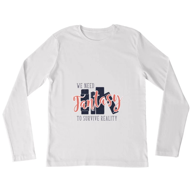 L'évasion par la fantaisie Femme Manches Longues T-Shirt