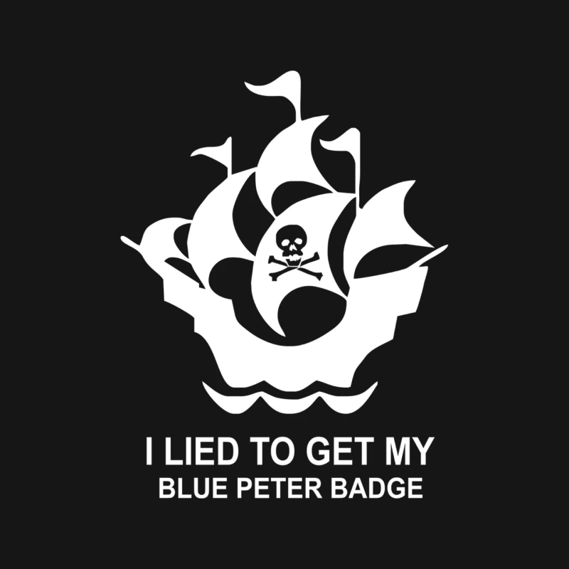I Lied to Get My Blue Peter Badge Mouse Pad