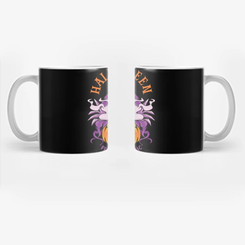 Halloween Ferocious Magic Design Coffee Mug