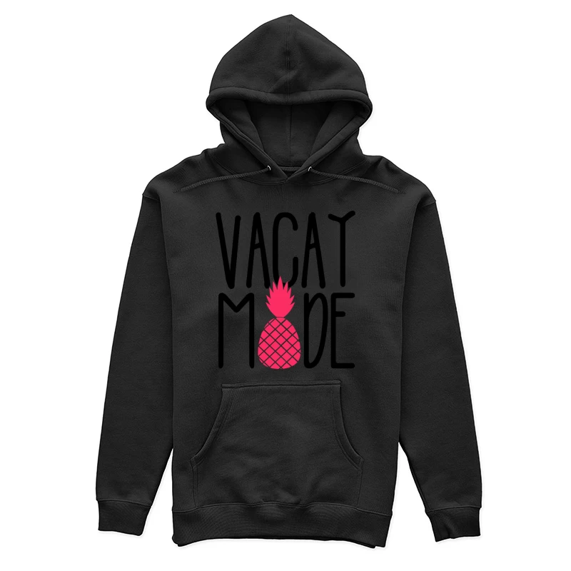 Ananas Stylisé en Silhouette Rose Femme Sweat à capuche