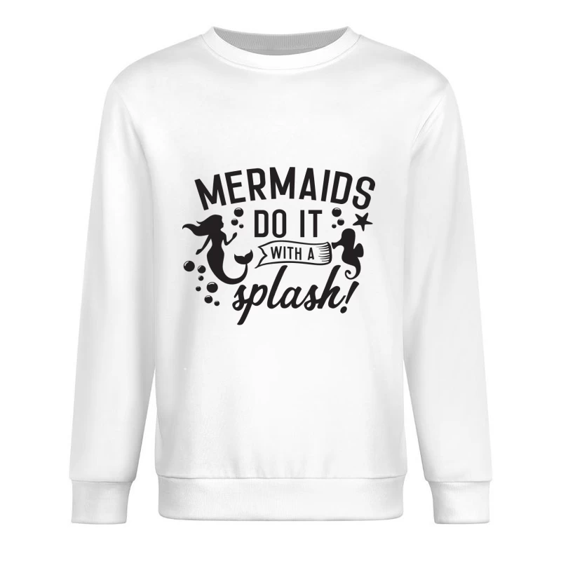 Conception de sirènes avec éclat Homme Sweat-shirt à enfiler