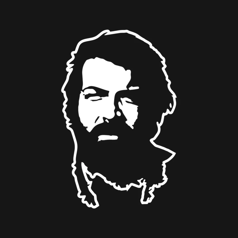 Bud Spencer Konterfei Mouse Pad