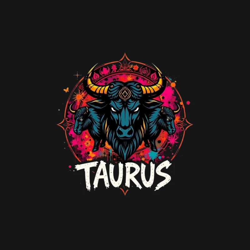 Taurus Astrology Art Male Long Sleeve T-Shirt