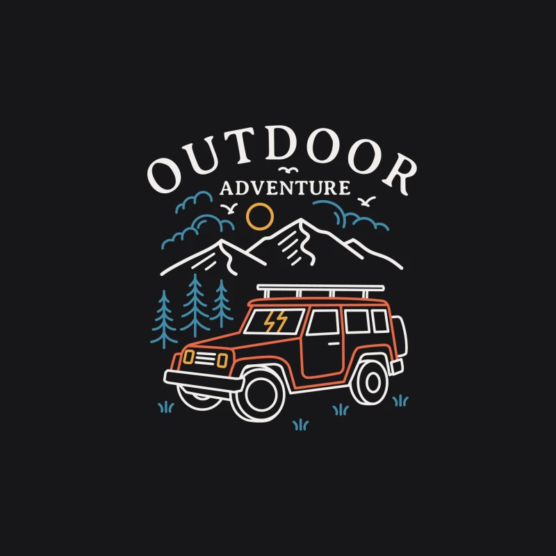 Abenteuer im Freien mit Geländewagen Damen Pullover Hoodie
