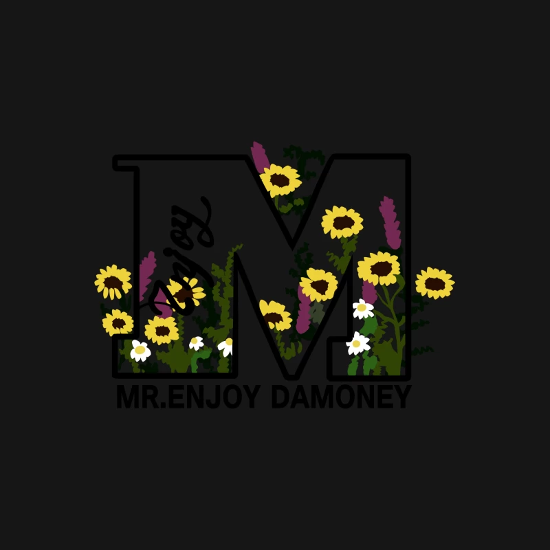 Blumenwiese mit Sonnenblumen Herren T-Shirt