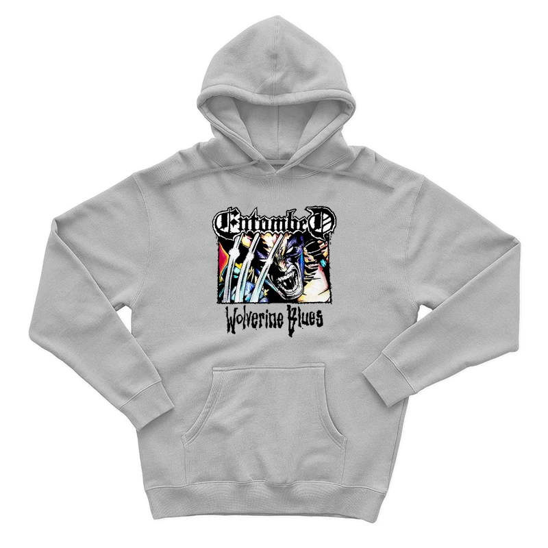 Entombed Wolverine Blues Vintage Male Pullover Hoodie